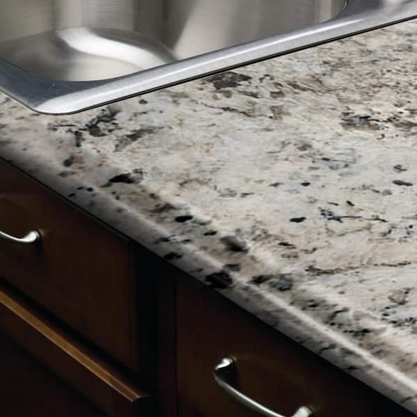 8 Ft White Laminate Countertop, Does Home Depot Install Formica Countertops
