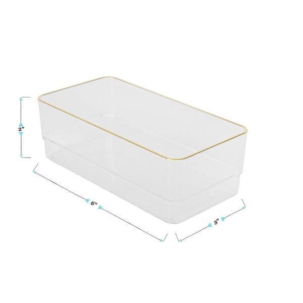 Transparent Acrylic Tray Drawer Organizer – MessFree