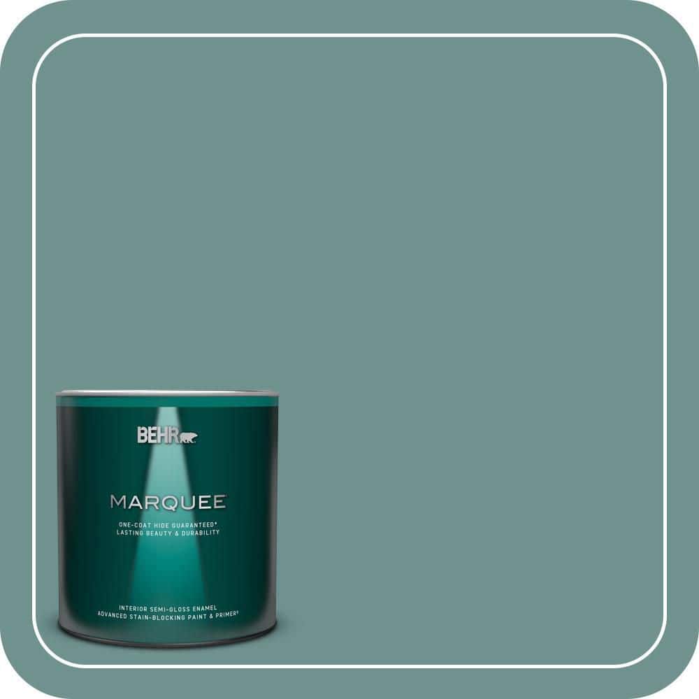 1 qt. #ECC-60-3 Pool Tide Semi-Gloss Enamel Interior Paint & Primer price history on PriceWatchPro