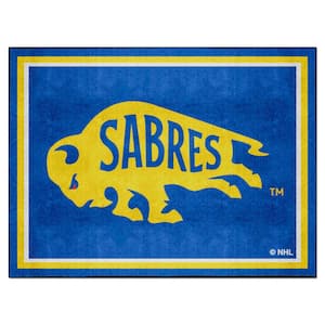 Buffalo Sabres 7ft. x10 ft. Plush Area Rug Blue