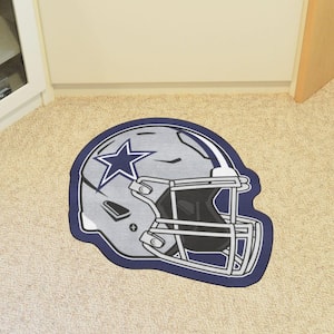 Dallas Cowboys Navy 3 ft. x 2 ft. Mascot Helmet Area Rug