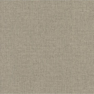 Clarkson Stone Woven Wallpaper