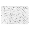 FloorPops White and Black 15.35 in. x 23.62 in. Quatrefoil Stone Non Slip  Bath Mat BATHW-BLKPATTERN - The Home Depot