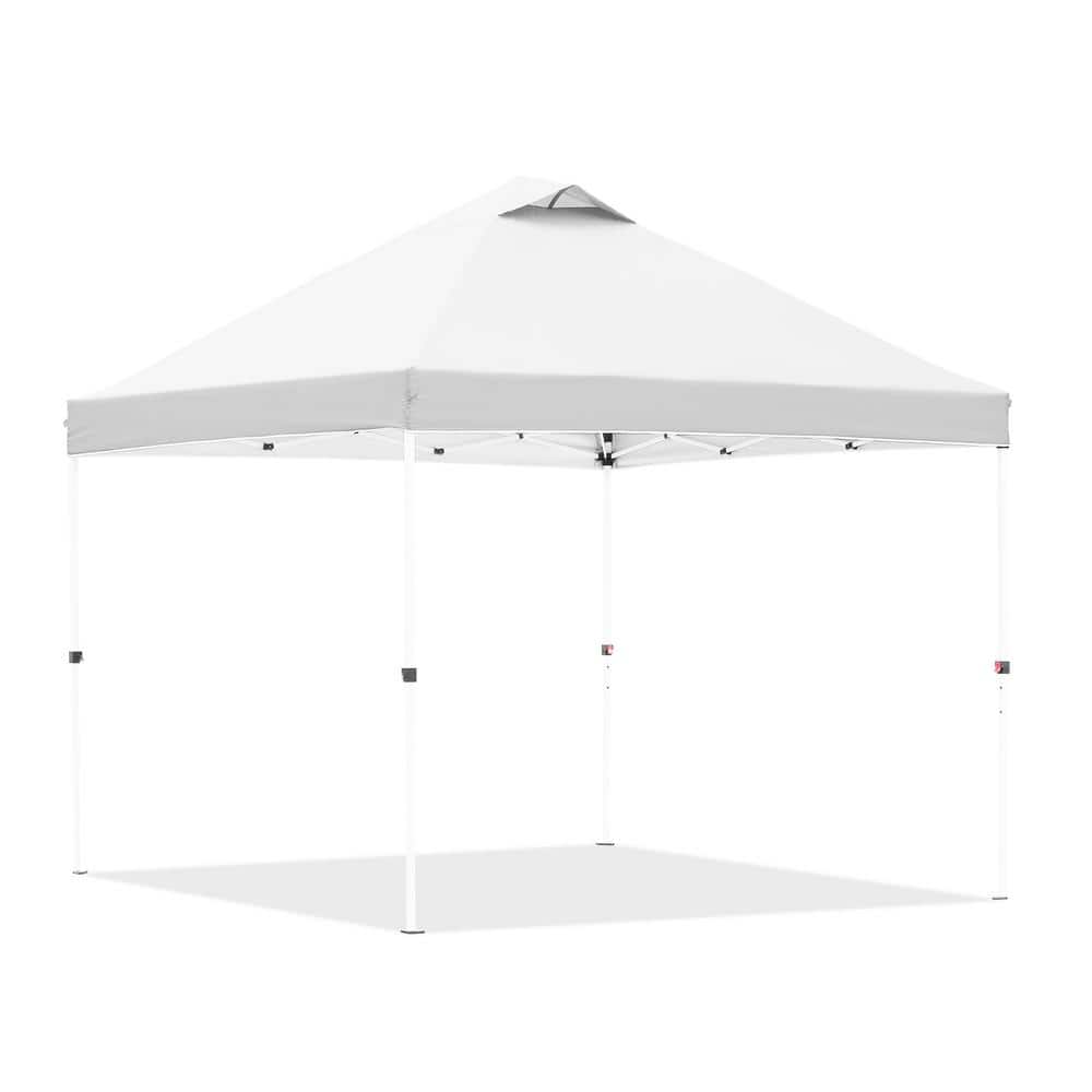 10 ft. x 10 ft. White Instant Patio Canopy