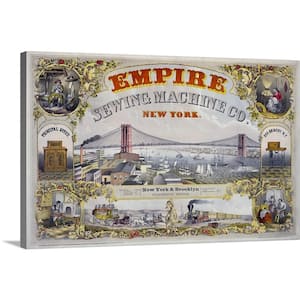 "Empire Sewing Machine Co" by Print Collection Canvas Wall Art