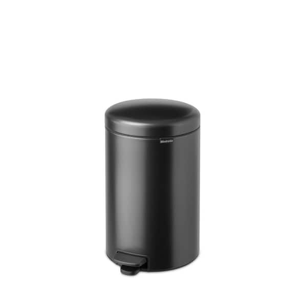 Brabantia NewIcon 5.3 Gal. (20 l) Confident Gray Step-On Trash Can