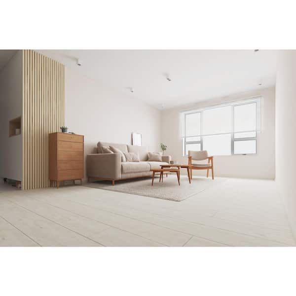 EverLux Mongoose Taupe 20 MIL x 8.8 in. W x 72 in. L Click Lock Waterproof Luxury Vinyl Plank Flooring (17.7 sqft/case)