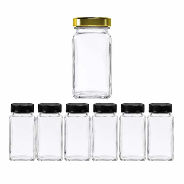 140-Piece Black Minimalist Pre-Printed Waterproof Spice Jar Labels for Kitchen Pantry Organization 140PCS