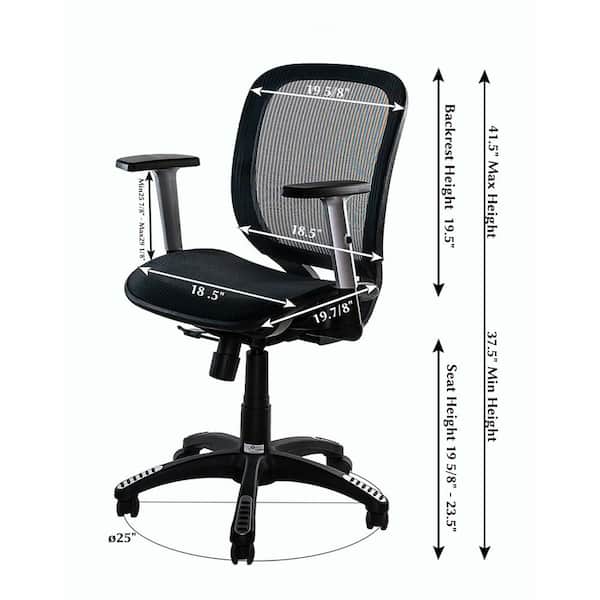 Blue Mesh Office Chair