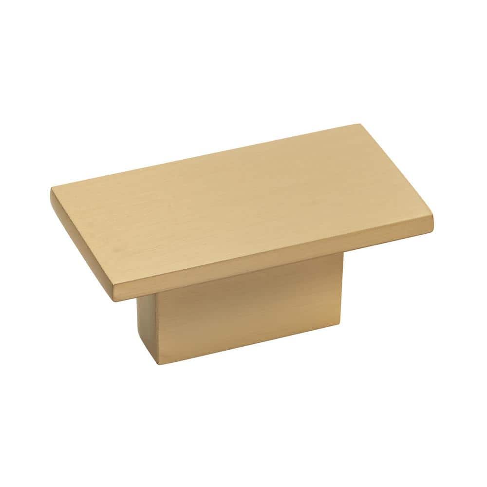 Prominence 1-9/16 in. Classic Champagne Bronze Rectangle Cabinet Knob price history on PriceWatchPro