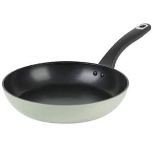 Everyday Bowcroft 9 .5 in. Aluminum Nonstick Frying Pan in Sage Green