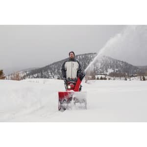 32 in. Hydrostatic Track Drive 2-Stage Gas Snow Blower with Electric Joystick Chute Control
