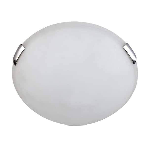 Cambridge 3-Light Chrome Flushmount