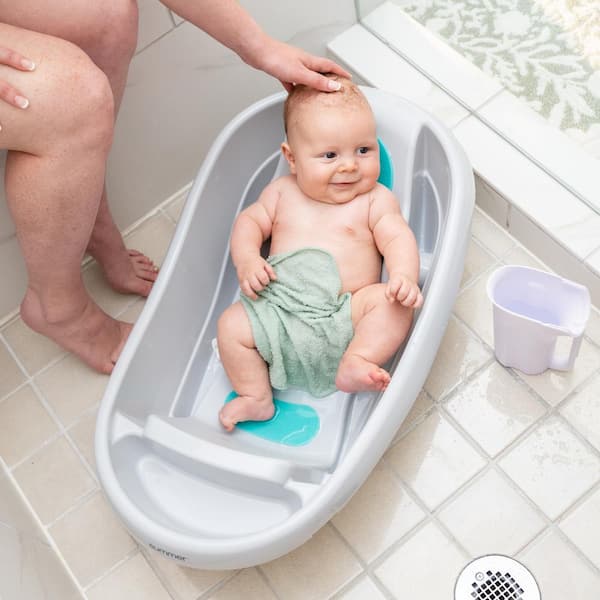 INGENUITY Grey Comfy Clean Tub 19787 The Home Depot