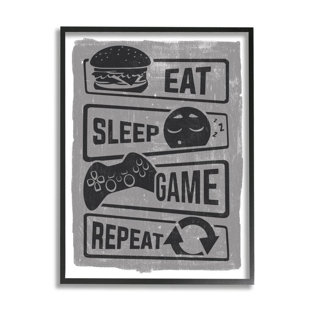 Check out this awesome 'GAMER+LIFE+-+EAT+SLEEP+GAME+REPEAT' design