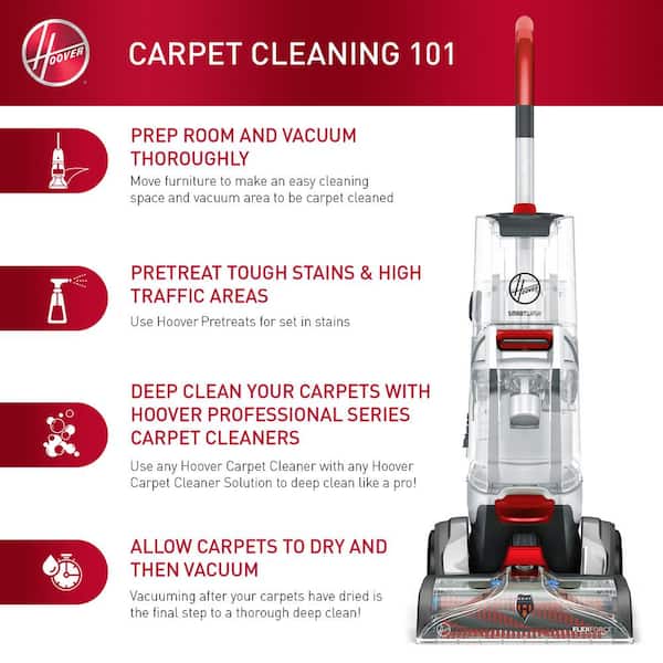 hoover pro clean pet carpet cleaner how to use