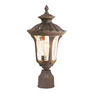 Oxford 1 Light Imperial Bronze Outdoor Post Top Lantern