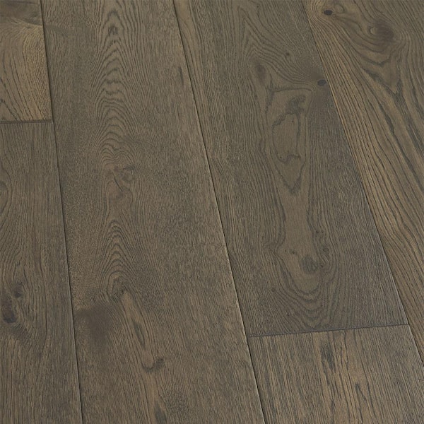 Malibu Wide Plank Baker French Oak 1/2 in. T x 7.5 in. W Tongue & Groove Wire Brushed Engineered Hardwood Flooring (23.3 sq. ft./case)