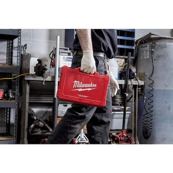 Milwaukee - 3/8 in. Drive Metric Ratchet and Socket Mechanics Tool Set (32-Piece)