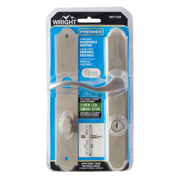 Satin Nickel Serenade Mortise Set Door Latch