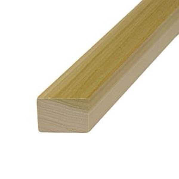 Builders Choice 1.5 in. T x 1.5 in. W x 2.5 ft. L Poplar S4S Board
