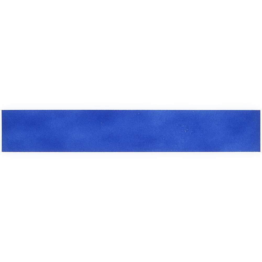 Poseidon Blue Glossy Porcelain Rectangular Tile 3" x 18"