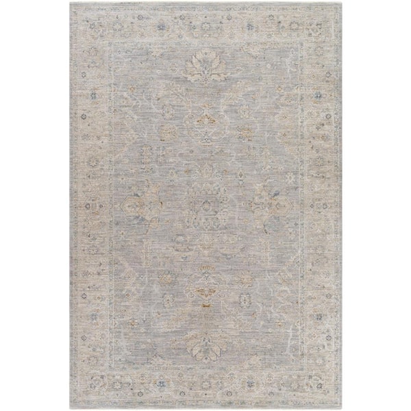 Katara Light Gray 10 ft. x 14 ft. Indoor Area Rug