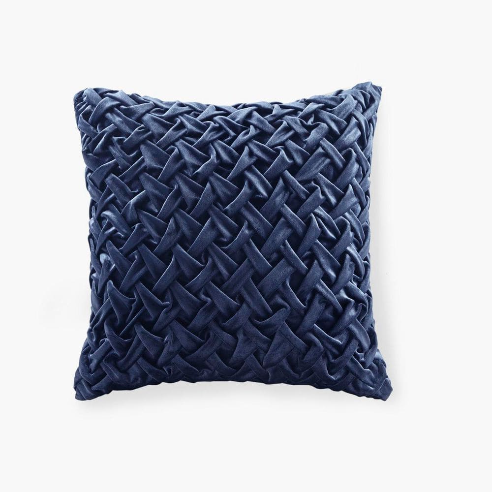 Metallic Medallion Embroidered Cotton Canvas Pillow, Hypoallergenic Polyester Fill, 20 in. x 20 in. Throw Pillow price history on PriceWatchPro