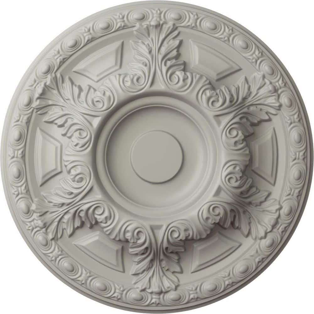 23-1/2 in. x 2-3/4 in. Granada Urethane Ceiling Medallion (Fits Canopies upto 7-1/8 in.), Pot of Cream price history on PriceWatchPro