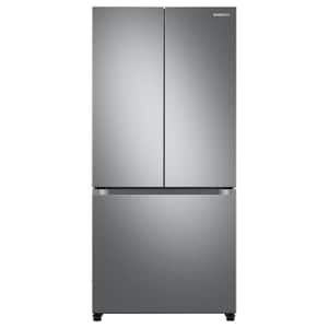 19.5 cu. ft. 3-Door French Door Smart Refrigerator in Fingerprint Resistant Stainless Steel, Standard Depth