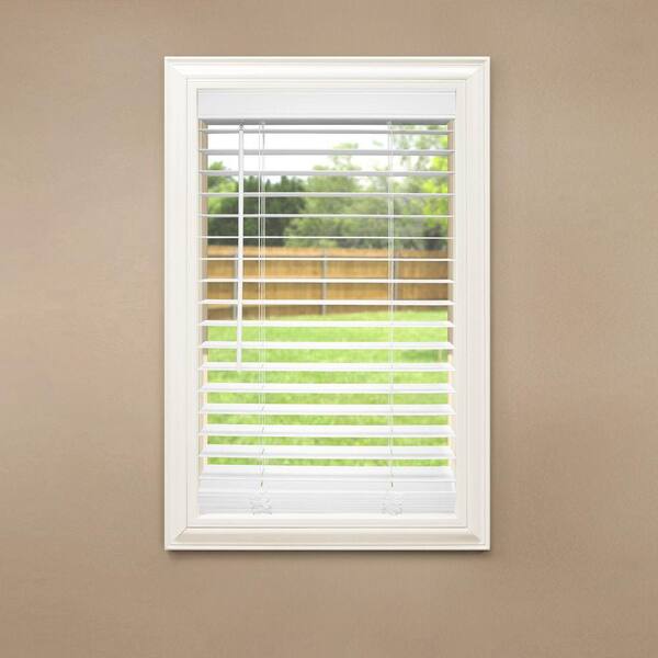 2" FAUXWOOD PREMIUM BLINDS 48" WIDE by 24" to 96" in LENGTH 