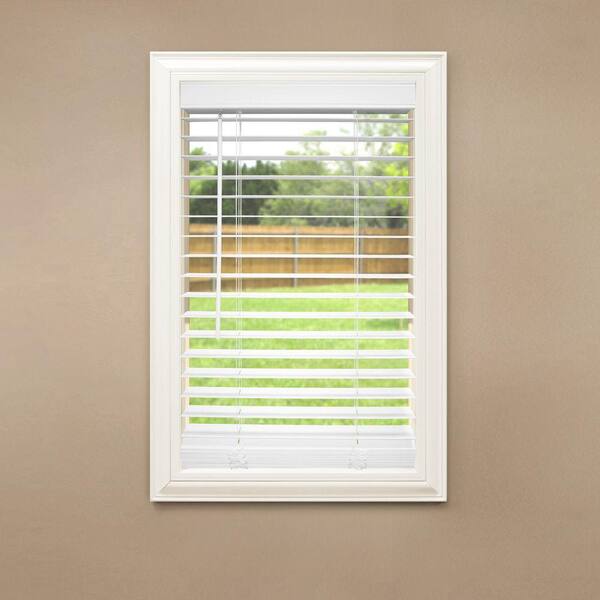 2 INCH FAUX WOOD PREMIUM BLINDS 15" WIDE  by 37" to 48 " in LENGTH 