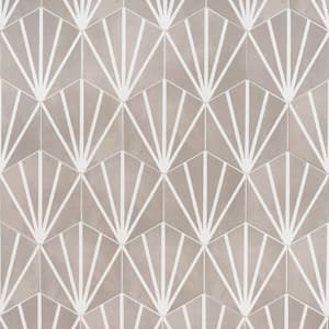 Eclipse Ray Sand 7.79 in. x 8.98 in. Matte Porcelain Floor and Wall Tile (9.03 sq. ft. / Case)
