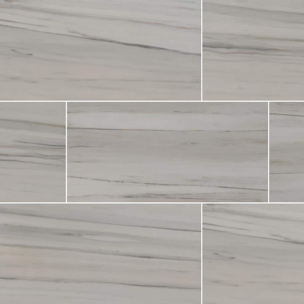 MSI Lindell Cielo 12 in. x 24 in. Matte Porcelain Floor and Wall Tile (16  sq. ft./Case) NASTCIE1224 - The Home Depot