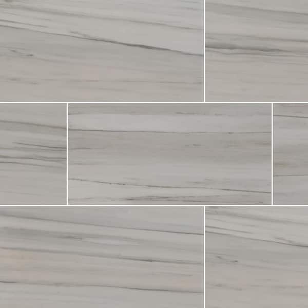 MSI Lindell Cielo 12 in. x 24 in. Matte Porcelain Floor and Wall Tile (16 sq. ft./Case)