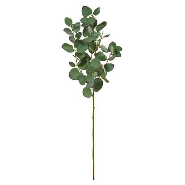 Nearly Natural 34 in. Eucalyptus Artificial Branch (Set of 6)