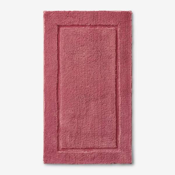 The Company Store Legends Rouge 40 in. x 24 in. Cotton Bath Rug