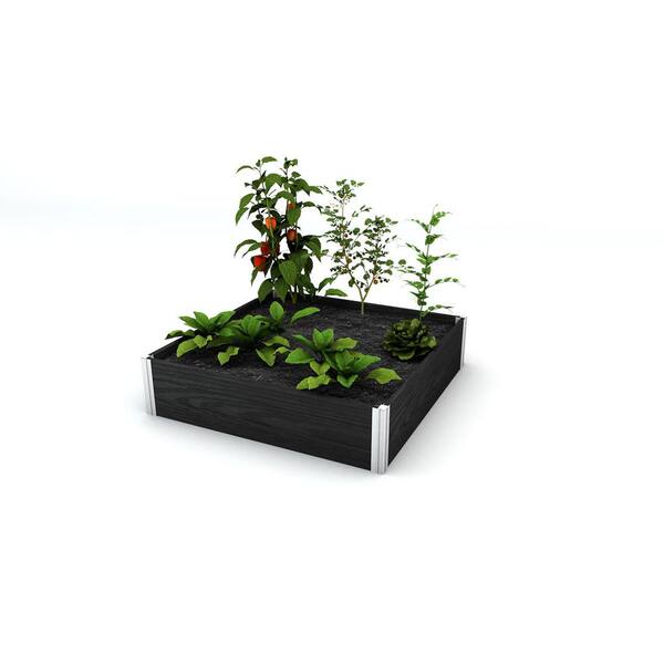Vita Urbana 48 L X W 11 H Vinyl Raised Garden Bed Slate Gray Vt17600 Vinyl Raised Garden Bed Slate, Vita Raised Garden Bed Review