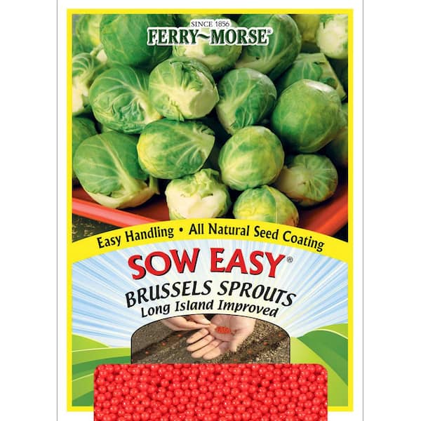 Ferry-Morse Sow Easy Brussels Sprouts Long Island Improved Vegetable Seed