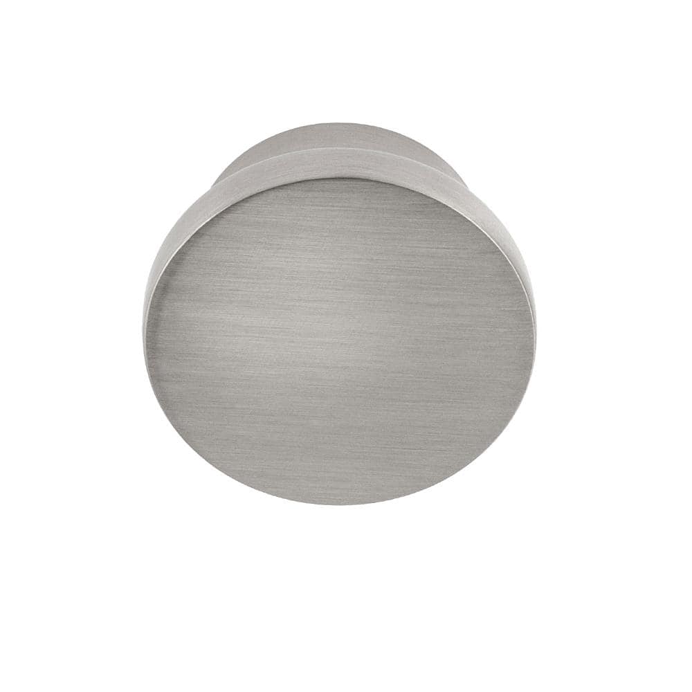 Ethan Satin Nickel Round Cabinet Knob with Mounting Hardware