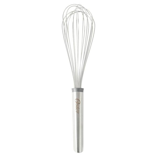 12.4 Inch Stainless Steel Whisk in Silver