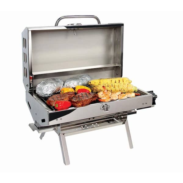 Camco Olympian RV 5500 Stainless Steel RV Gas Grill