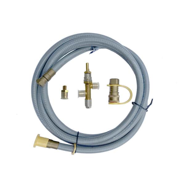 Modeno 40,000 BTU Propane to Natural Gas Fire Table Conversion Kit with 10 ft. Hose