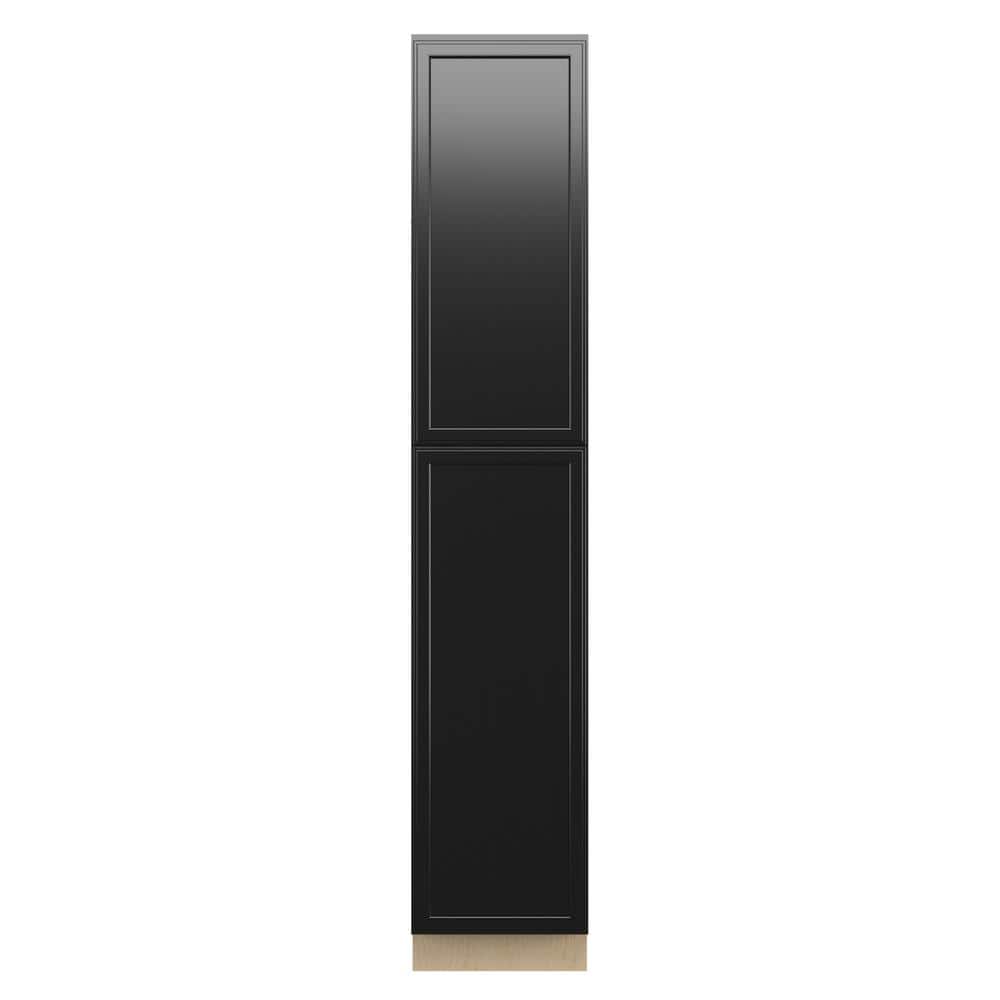 Belle Haven Recessed 18 in. W x 96 in. H x 24 in. D in Driftwood Plywood Assembled Pantry Cabinet price history on PriceWatchPro