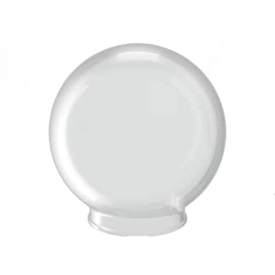 Solus 12 in. Dia Globe White Smooth Acrylic with 5.25 in. Inside ...