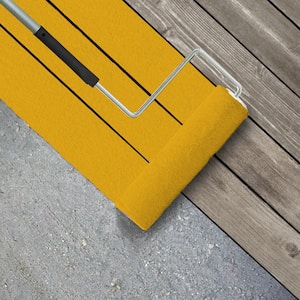 1 gal. #P290-7 Laser Lemon Textured Low-Lustre Enamel Interior/Exterior Porch and Patio Anti-Slip Floor Paint