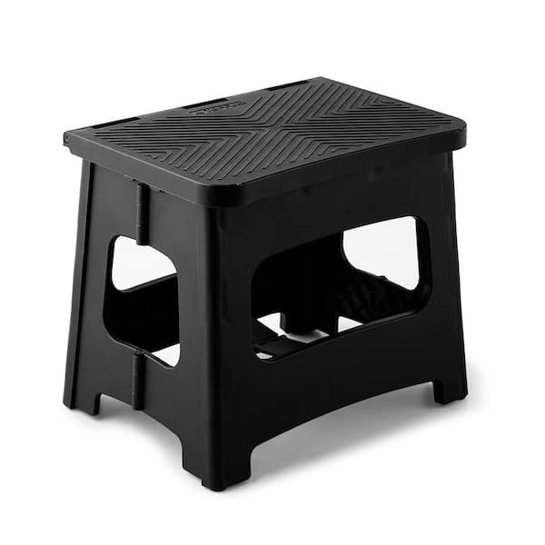Unbranded 11 in. Portable Folding Step Stool, 300 lbs. Load