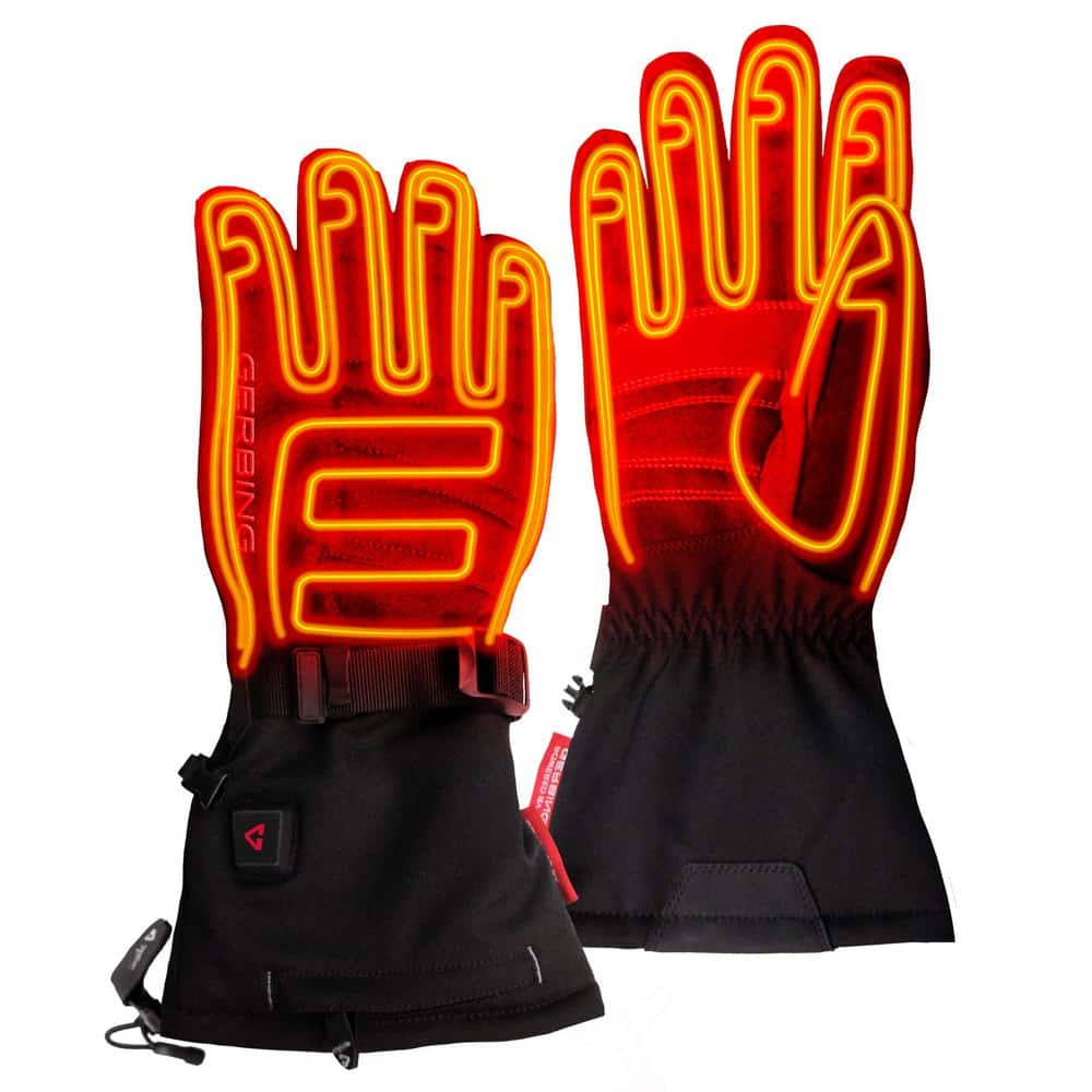 Men's Large Black 7-Volt S7 Battery Heated Gloves price history on PriceWatchPro