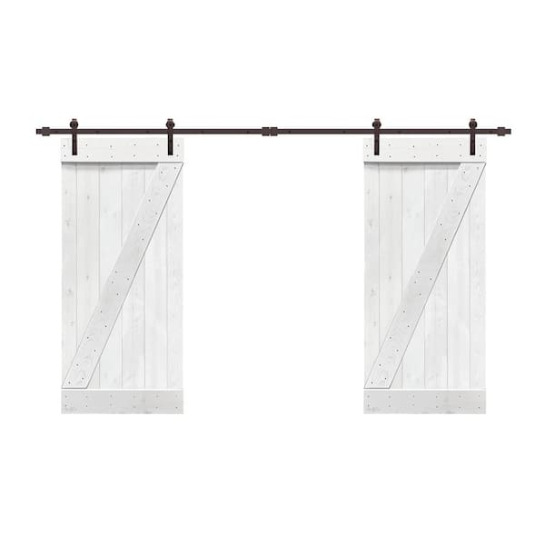 Double Sliding Barn Door 