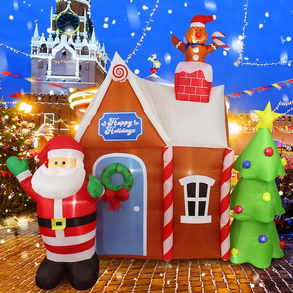 Lori's Lighted D'Lites Animated Santa Claus Small Waving Santa Christmas  Holiday Lighted Display & Reviews